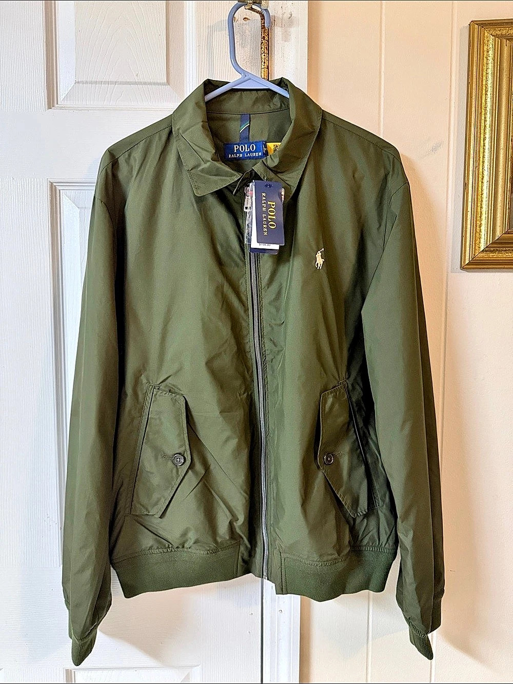 Polo Ralph Lauren Embroidered-Logo Windbreaker Jacket Lightweight Jacket in